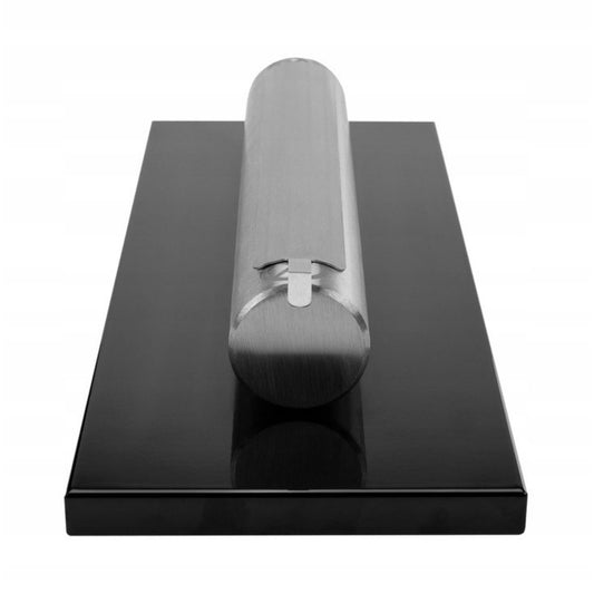 Vrijstaande bio-ethanol haard STAINLESS hoogglans zwart