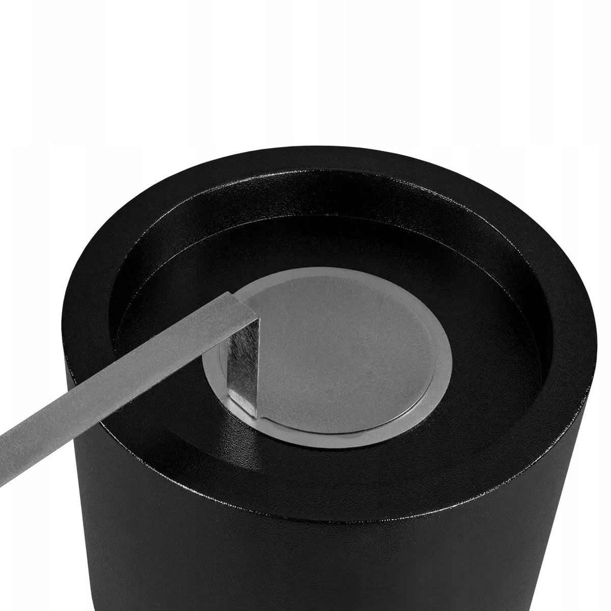 Vrijstaande bio-ethanol haard MOON MINI mat zwart