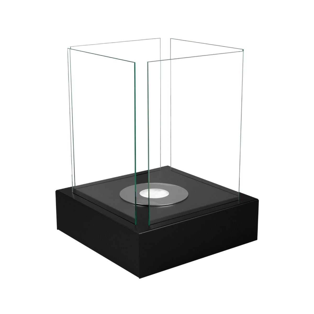 Vrijstaande bio-ethanol haard SUNSET GARDEN zwart