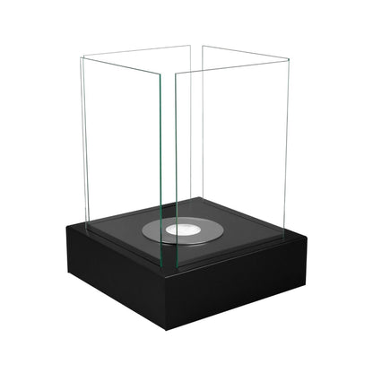 Vrijstaande bio-ethanol haard SUNSET GARDEN zwart