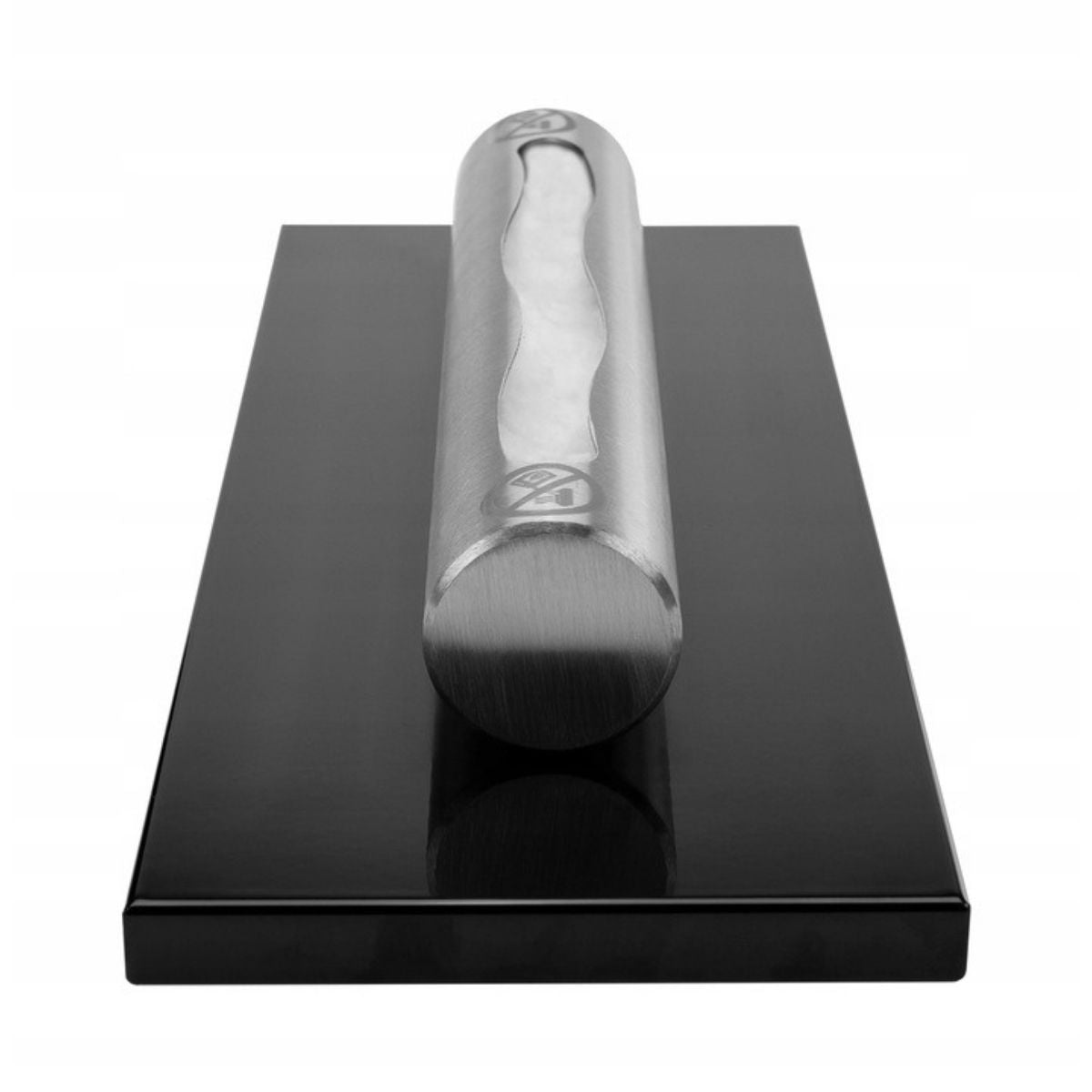 Vrijstaande bio-ethanol haard STAINLESS hoogglans zwart