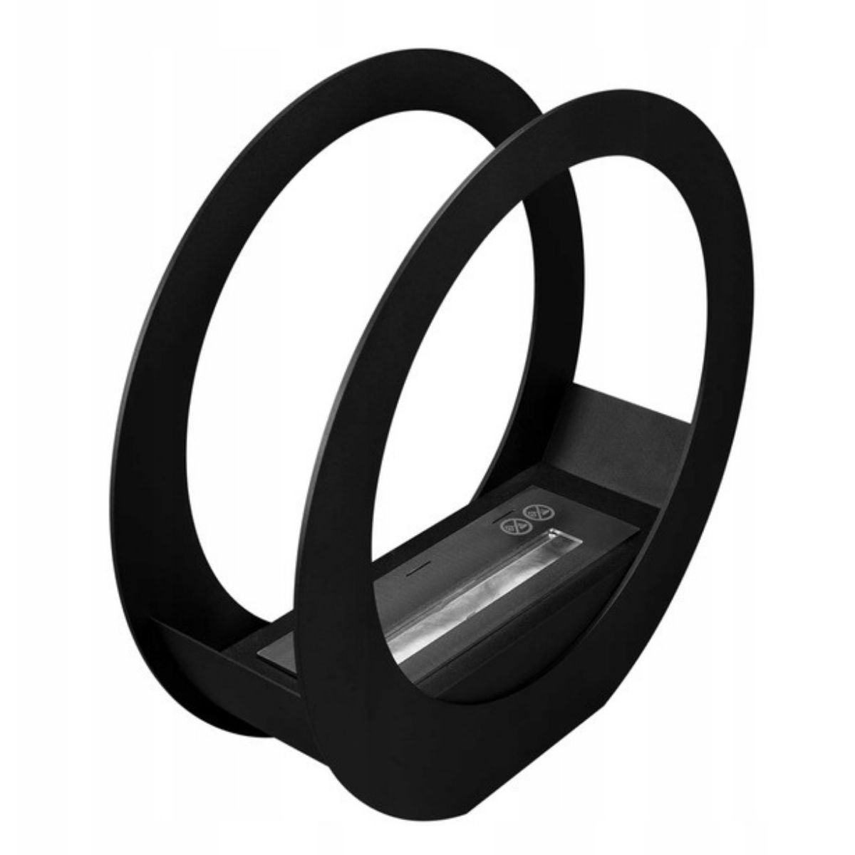 Vrijstaande bio-ethanol haard ONLY mat zwart